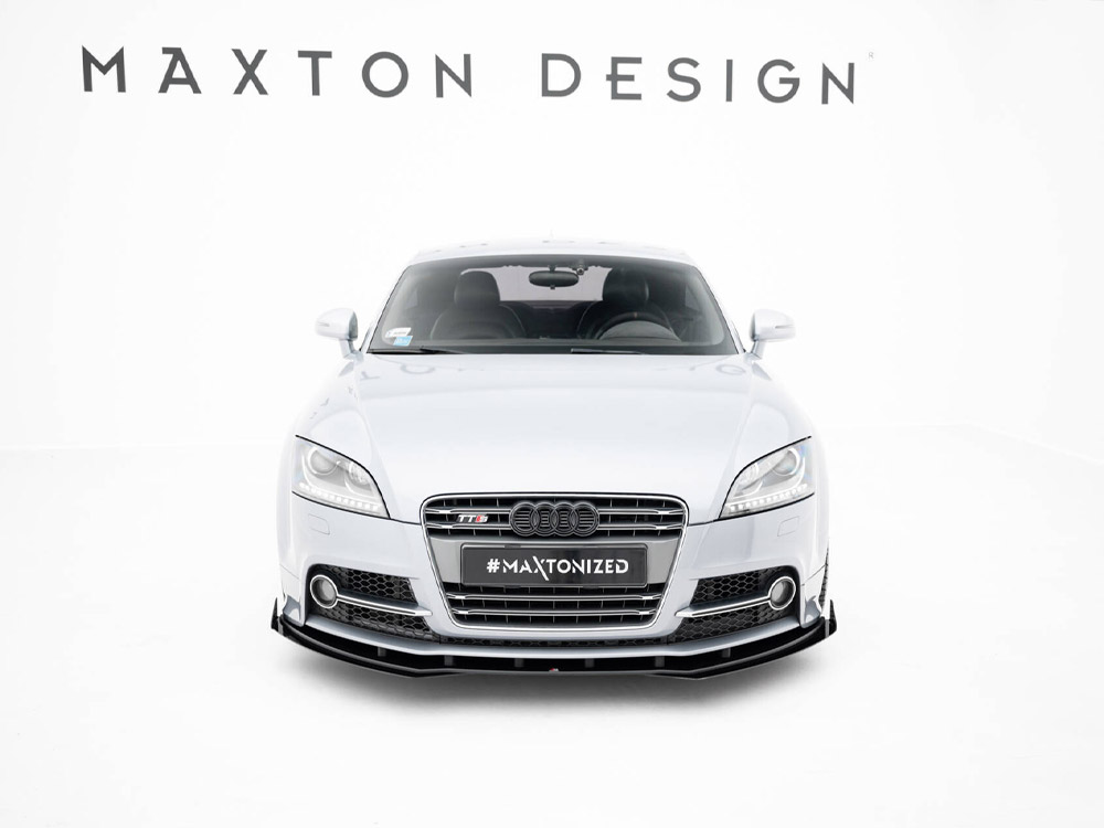 Street PRO Front Splitter + Flaps Audi TT S / TT S-Line 8J Facelift - 3 