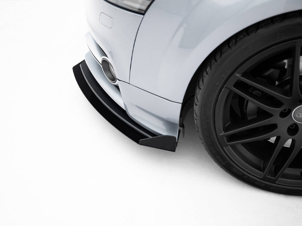 Street PRO Front Splitter + Flaps Audi TT S / TT S-Line 8J Facelift - 6 
