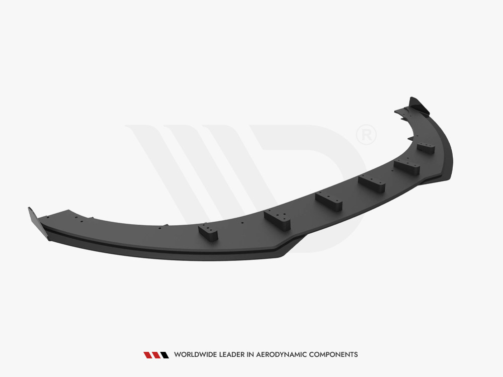 Street PRO Front Splitter + Flaps Audi TT S / TT S-Line 8J Facelift - 7 