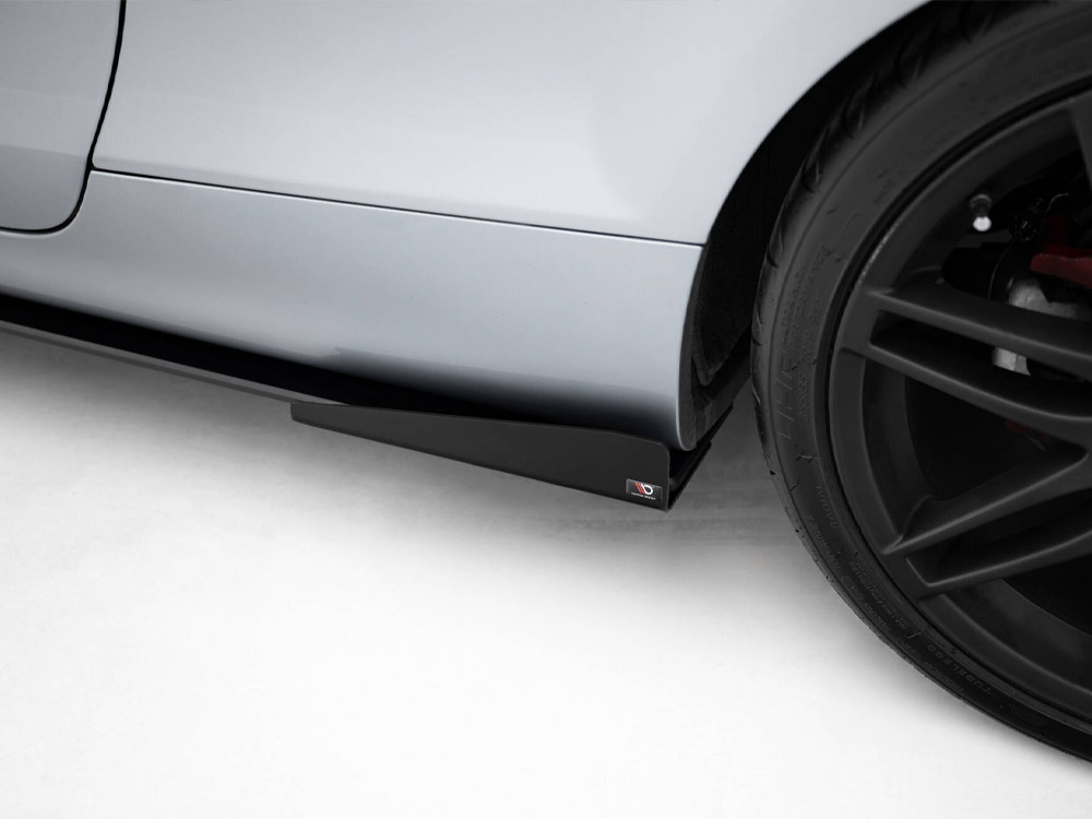 Street PRO Side Skirts Diffusers + Flaps Audi TT S / TT S-Line 8J Facelift - 5 