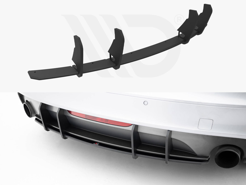 Street PRO Rear Diffuser Audi TT S-Line 8J Facelift - 1 