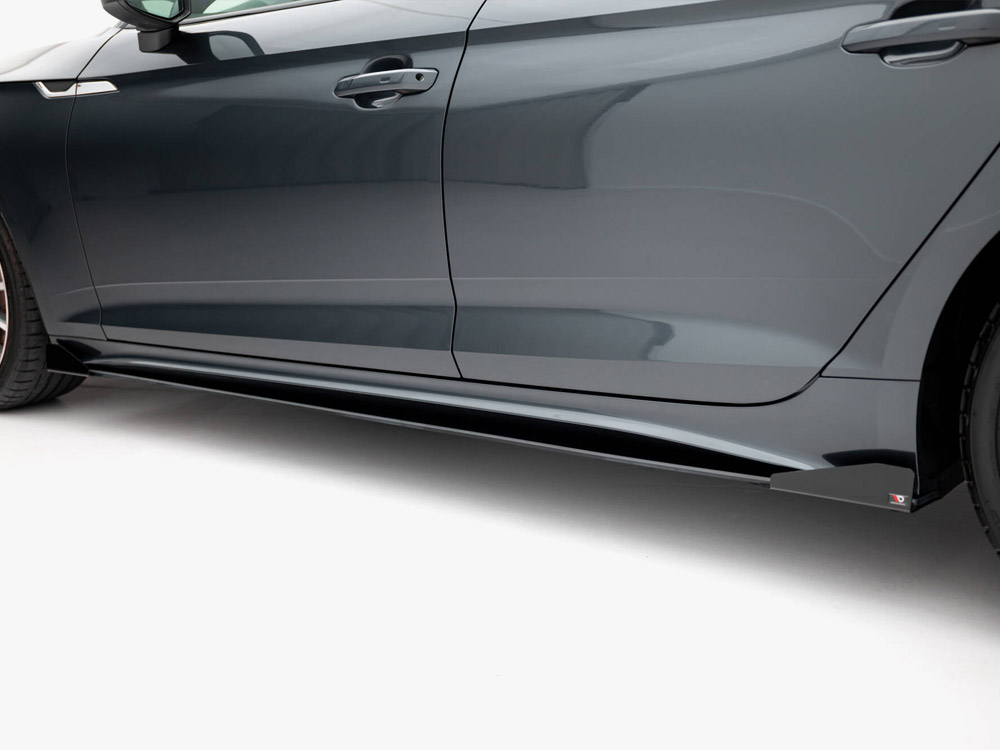 Street PRO Side Skirts Diffusers + Flaps Audi A5 Sportback F5 Facelift - 4 