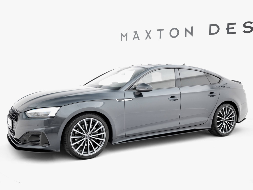 Street PRO Side Skirts Diffusers Audi A5 Sportback F5 Facelift - 2 