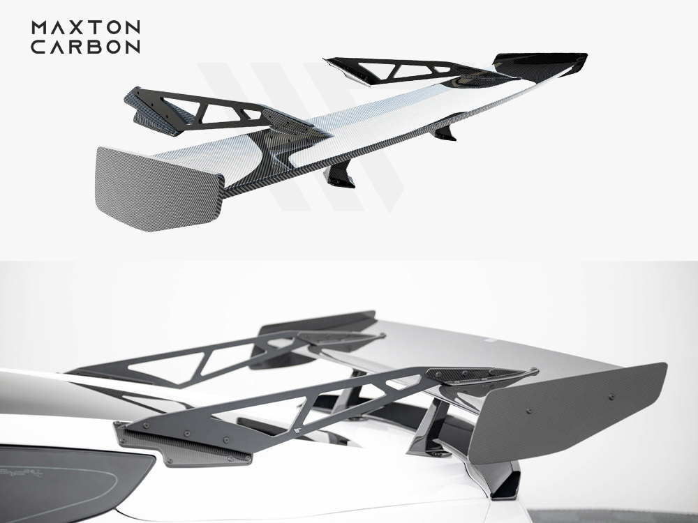 Carbon Spoiler With Upper Swan Mounting Chevrolet Corvette Stingray / Grand Sport C7 - 1 