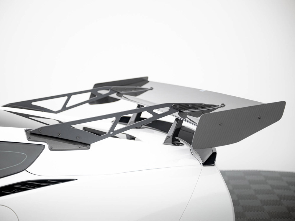 Carbon Spoiler With Upper Swan Mounting Chevrolet Corvette Stingray / Grand Sport C7 - 3 