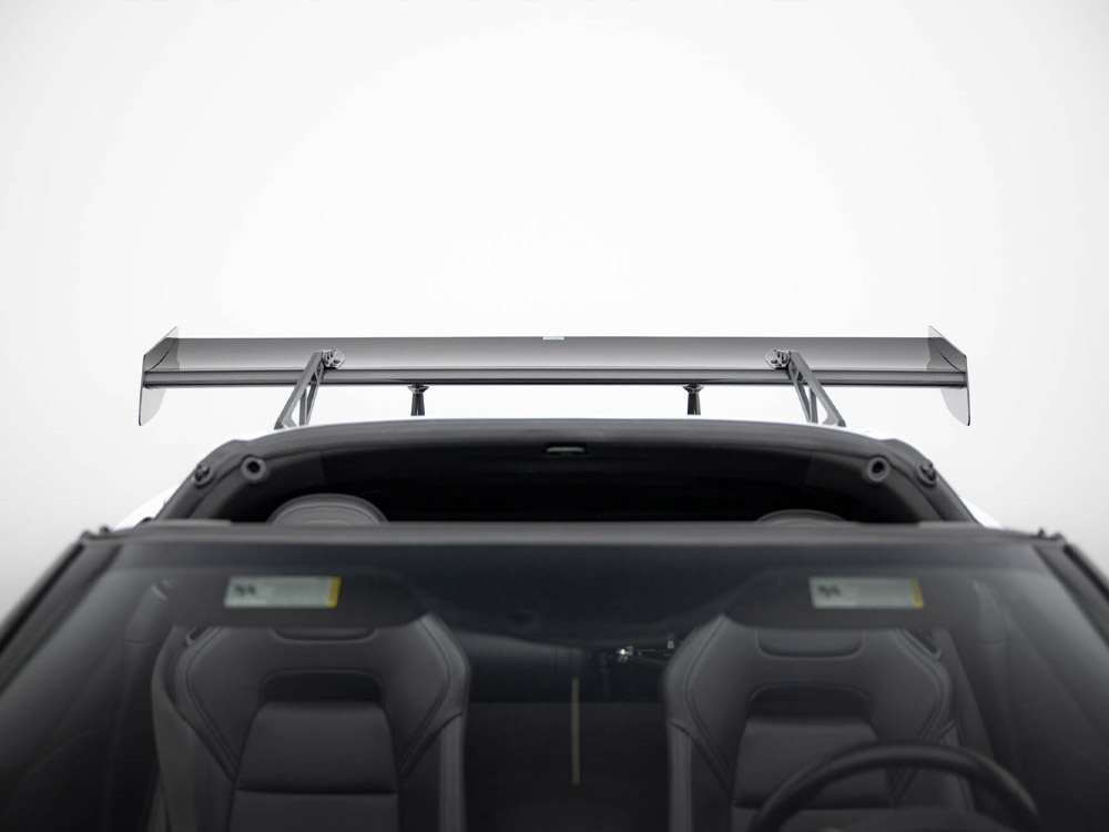 Carbon Spoiler With Upper Swan Mounting Chevrolet Corvette Stingray / Grand Sport C7 - 5 