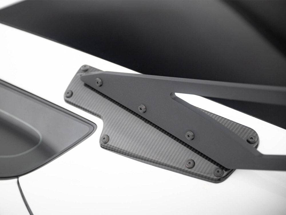 Carbon Spoiler With Upper Swan Mounting Chevrolet Corvette Stingray / Grand Sport C7 - 8 