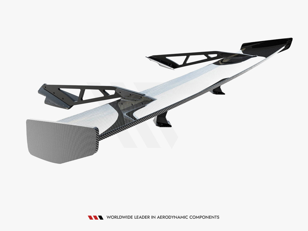 Carbon Spoiler With Upper Swan Mounting Chevrolet Corvette Stingray / Grand Sport C7 - 12 