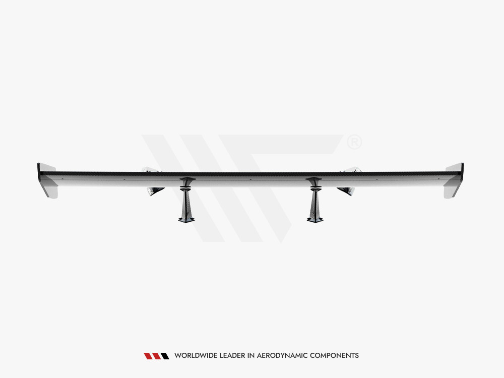 Carbon Spoiler With Upper Swan Mounting Chevrolet Corvette Stingray / Grand Sport C7 - 13 