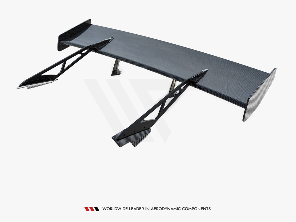 Carbon Spoiler With Upper Swan Mounting Chevrolet Corvette Stingray / Grand Sport C7 - 17 