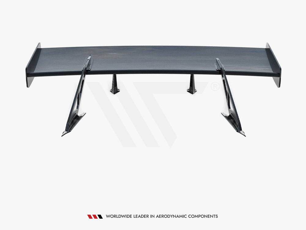 Carbon Spoiler With Upper Swan Mounting Chevrolet Corvette Stingray / Grand Sport C7 - 18 