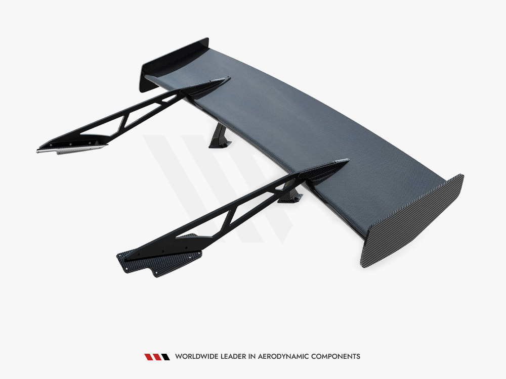 Carbon Spoiler With Upper Swan Mounting Chevrolet Corvette Stingray / Grand Sport C7 - 19 