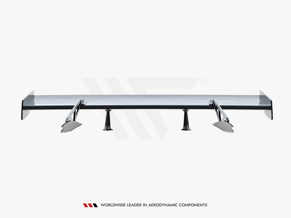 Carbon Spoiler With Upper Swan Mounting Chevrolet Corvette Stingray / Grand Sport C7 - 21 