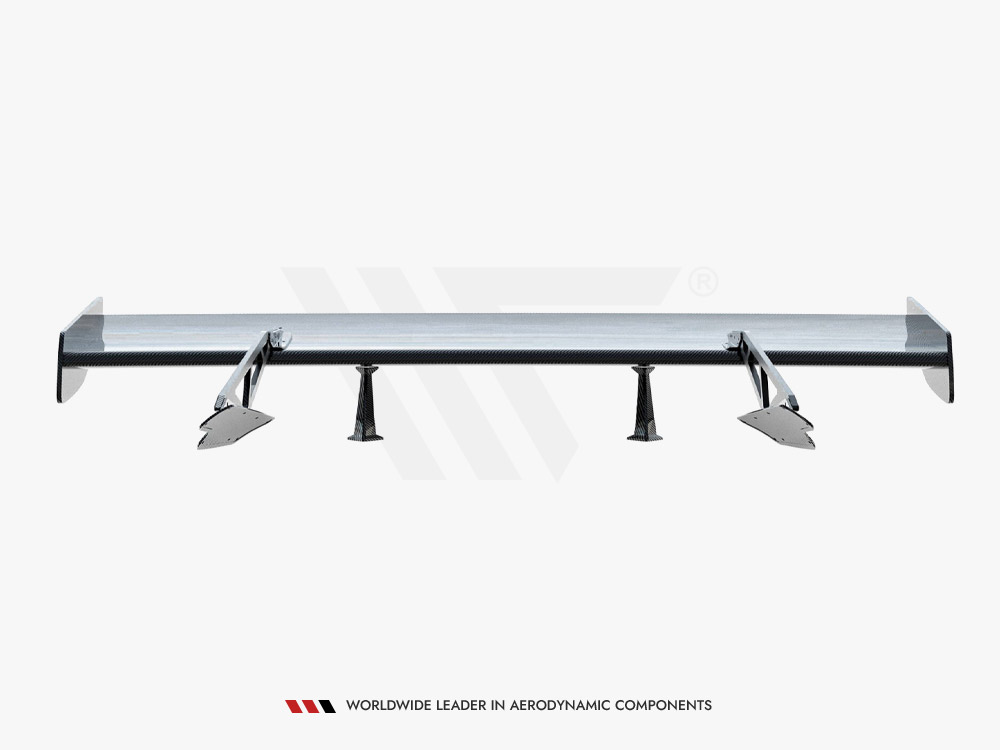Carbon Spoiler With Upper Swan Mounting Chevrolet Corvette Stingray / Grand Sport C7 - 22 
