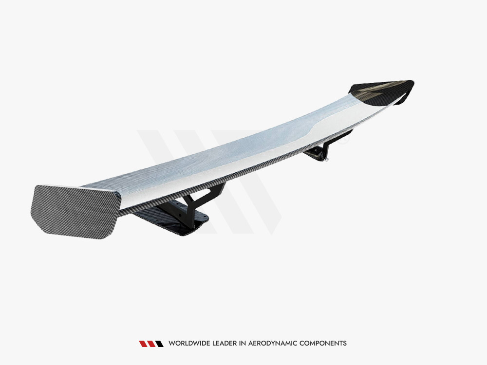 Carbon Spoiler With Internal Brackets Uprights Chevrolet Corvette Stingray / Grand Sport C7 - 4 