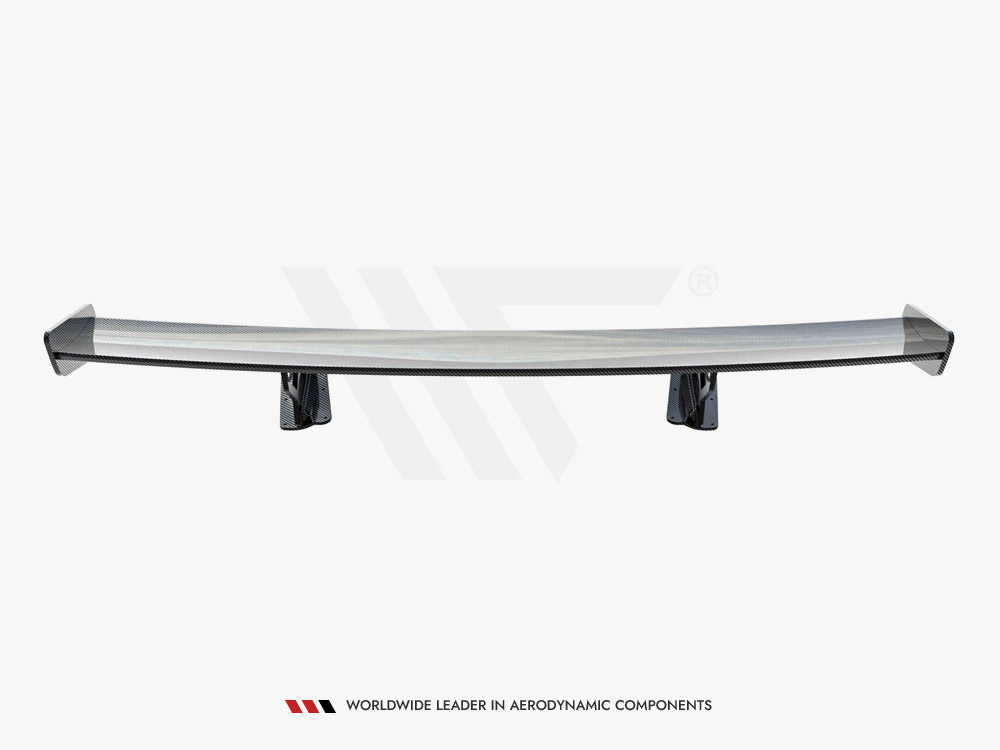 Carbon Spoiler With Internal Brackets Uprights Chevrolet Corvette Stingray / Grand Sport C7 - 6 