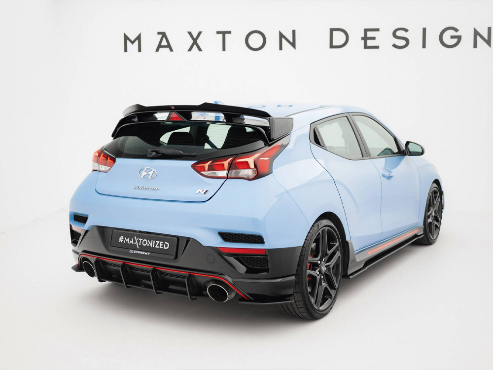 Street Pro Rear Side Splitters Hyundai Veloster N Mk2 - 2 