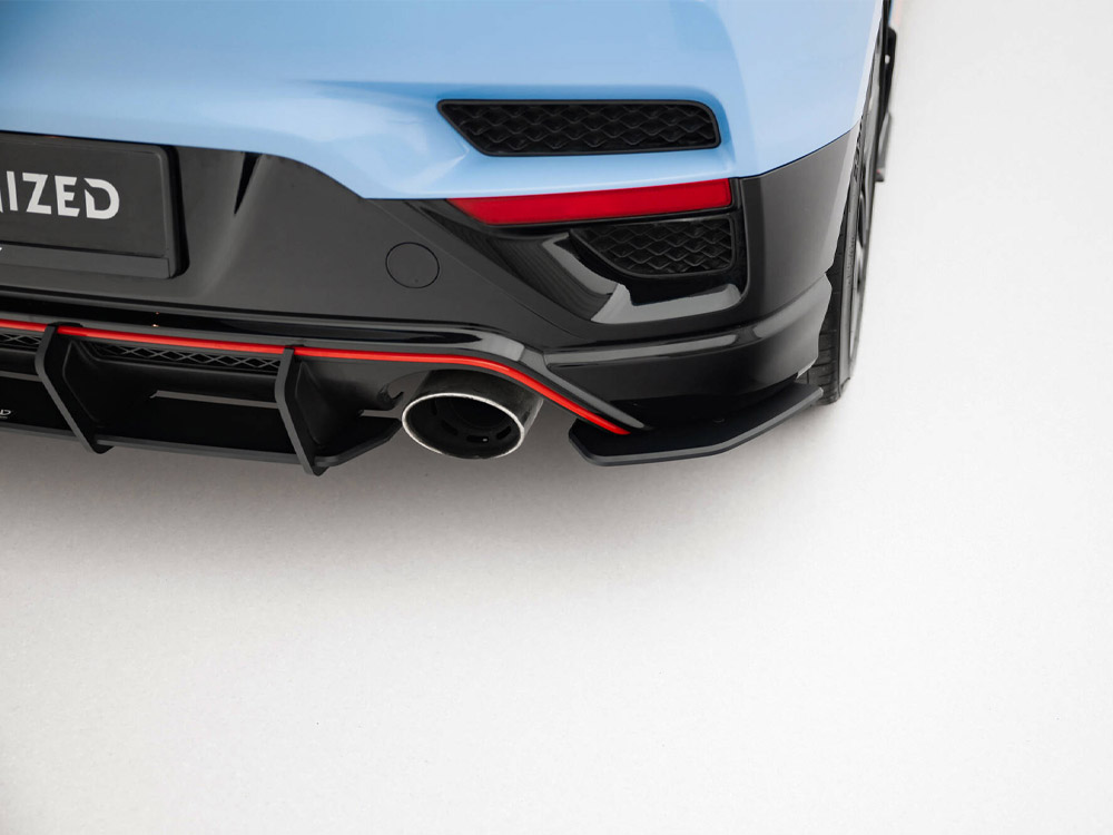 Street Pro Rear Side Splitters Hyundai Veloster N Mk2 - 3 