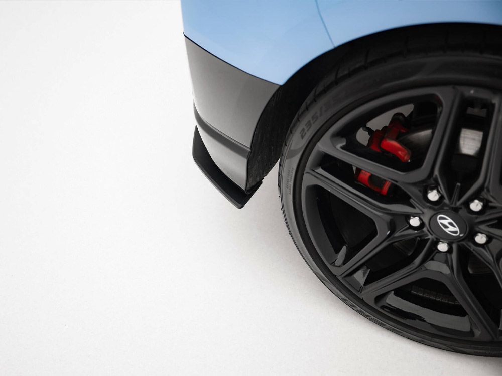 Street Pro Rear Side Splitters Hyundai Veloster N Mk2 - 4 