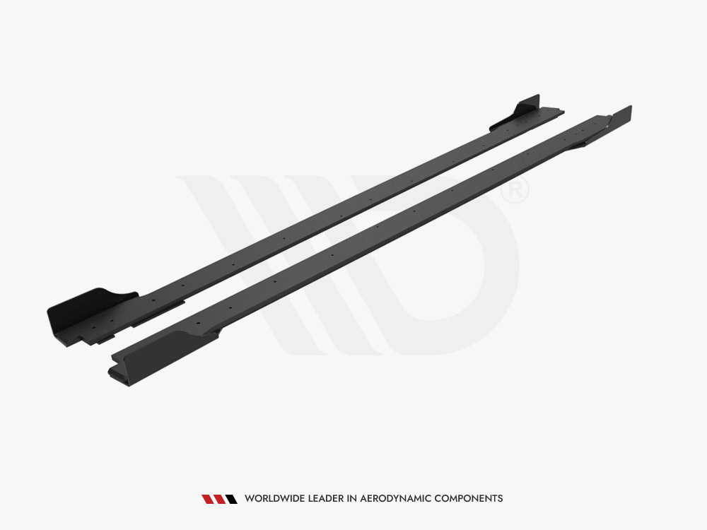 Street PRO Side Skirts Diffusers + Flaps Hyundai Veloster N Mk2 - 7 
