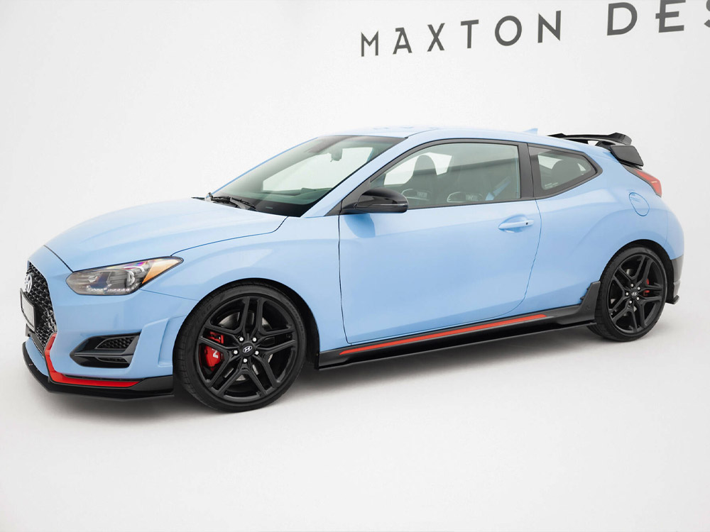 Street PRO Side Skirts Diffusers Hyundai Veloster N Mk2 - 2 
