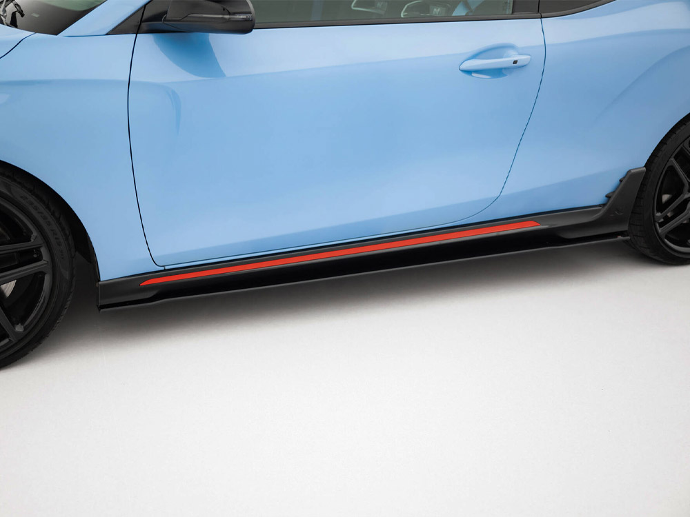 Street PRO Side Skirts Diffusers Hyundai Veloster N Mk2 - 3 