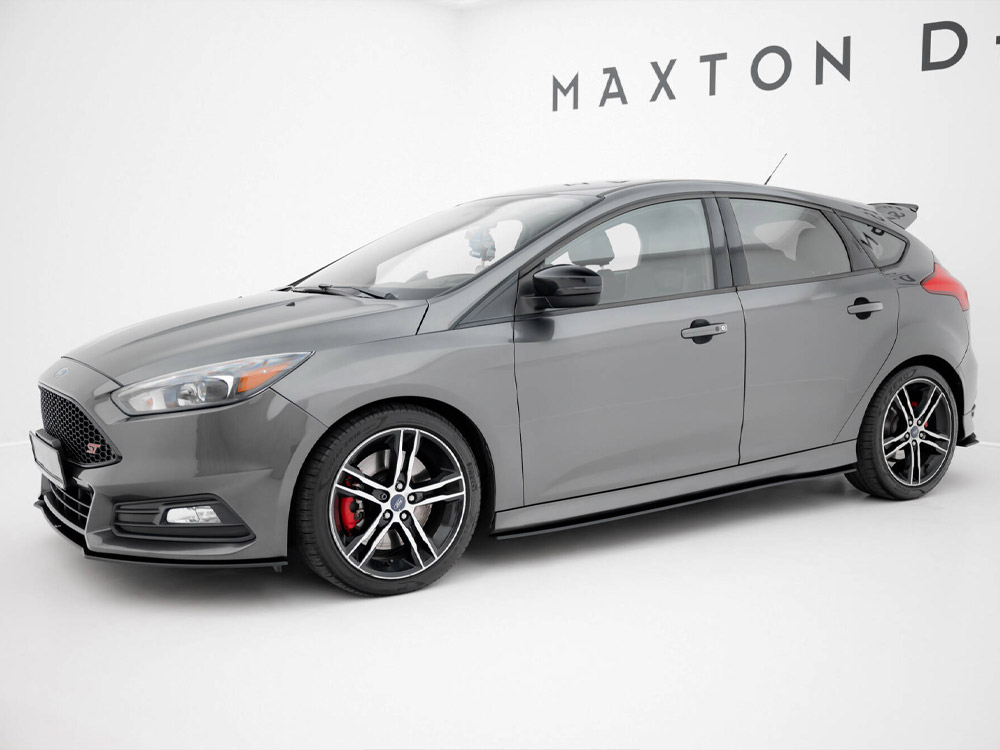 Street PRO Side Skirts Diffusers Ford Focus ST Mk3 Facelift - 2 