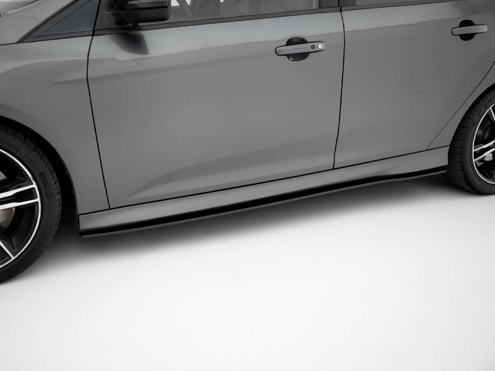 Street PRO Side Skirts Diffusers Ford Focus ST Mk3 Facelift - 3 