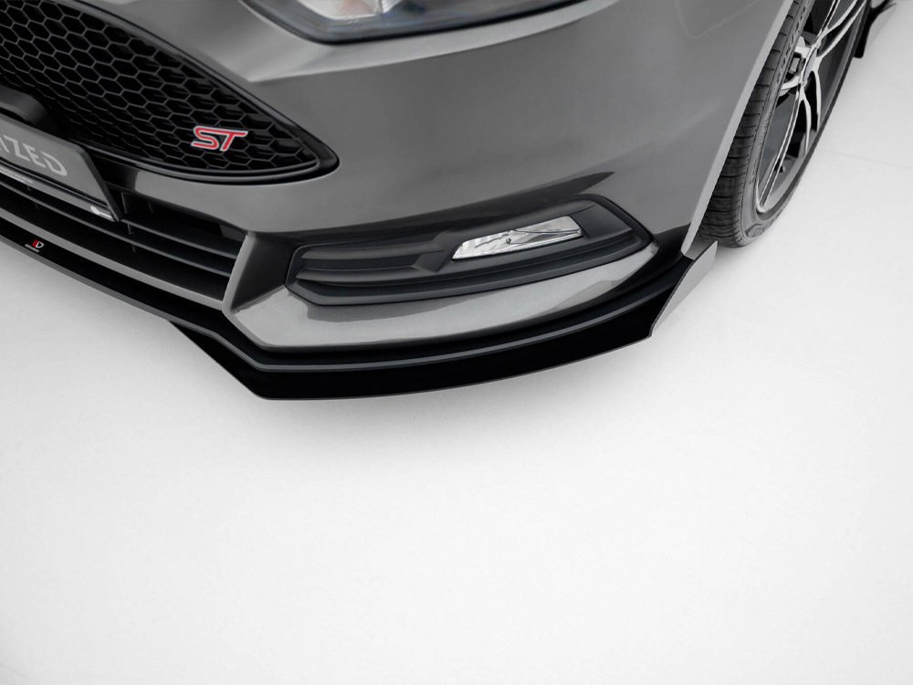 Street PRO Front Splitter + Flaps Ford Focus ST Mk3 Facelift - 5 