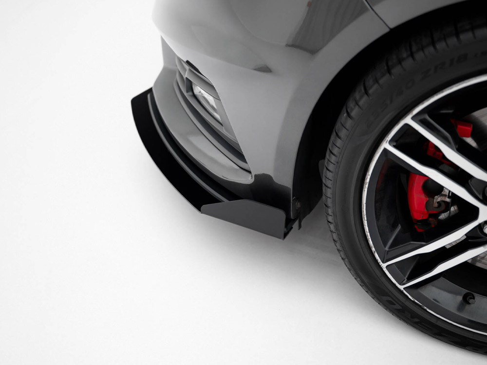 Street PRO Front Splitter + Flaps Ford Focus ST Mk3 Facelift - 6 