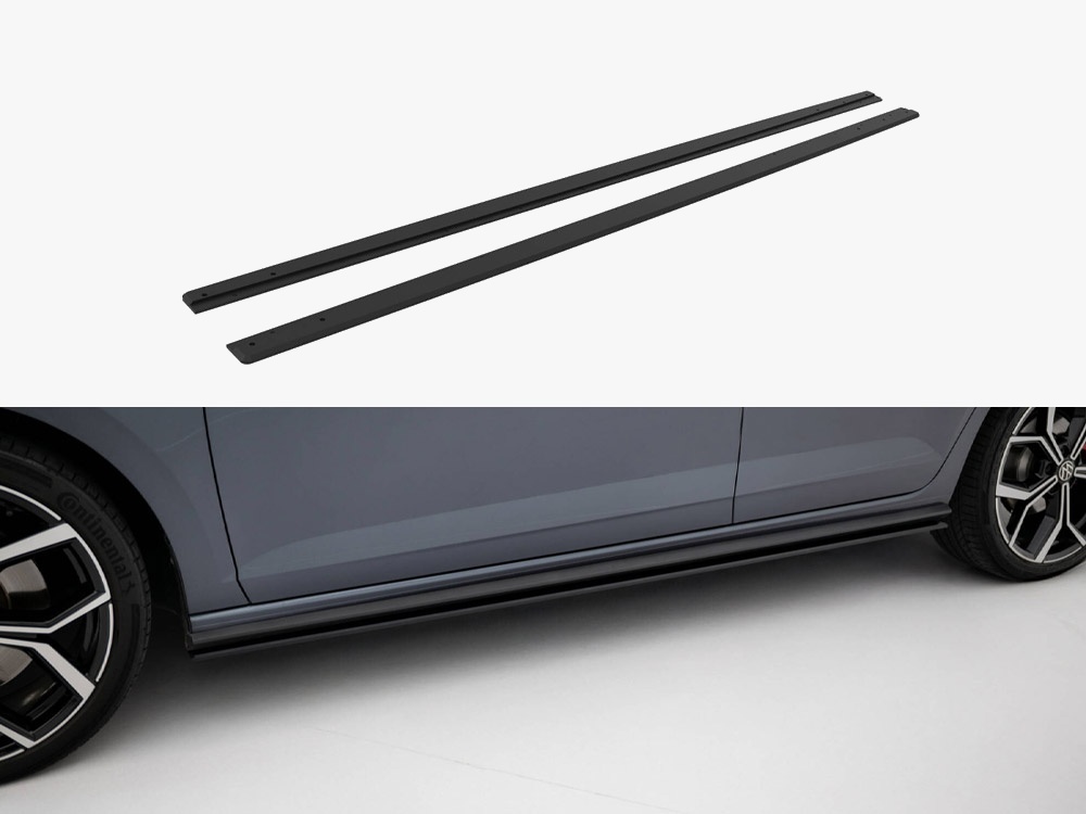 Street PRO Side Skirts Diffusers Volkswagen Polo GTI Mk6 Facelift - 1 