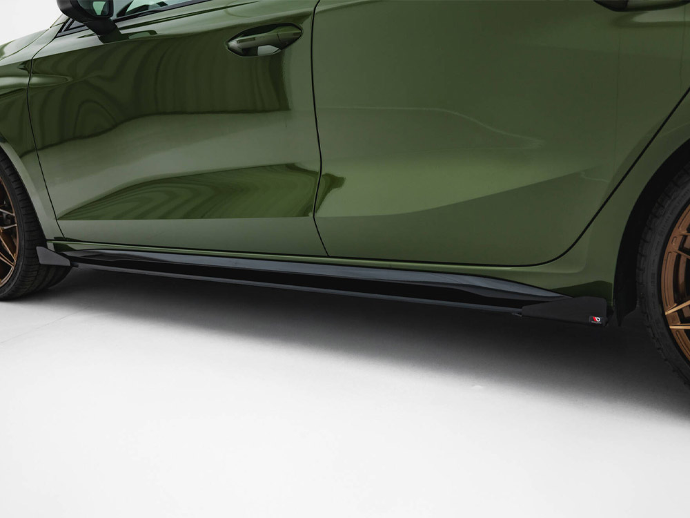 Street PRO Side Skirts Diffusers + Flaps Audi S3 Sportback / A3 S-Line Sportback 8Y Facelift - 4 