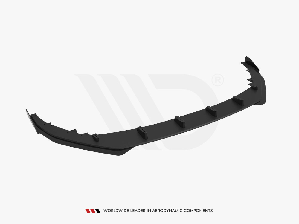 Street PRO Front Splitter V.1 + Flaps Audi S3 Sportback / A3 S-line Sportback 8Y Facelift - 6 