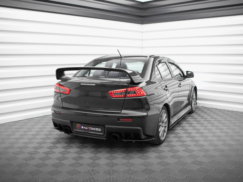 Street Pro Rear Side Splitters Mitsubishi Lancer EVO X - 3 