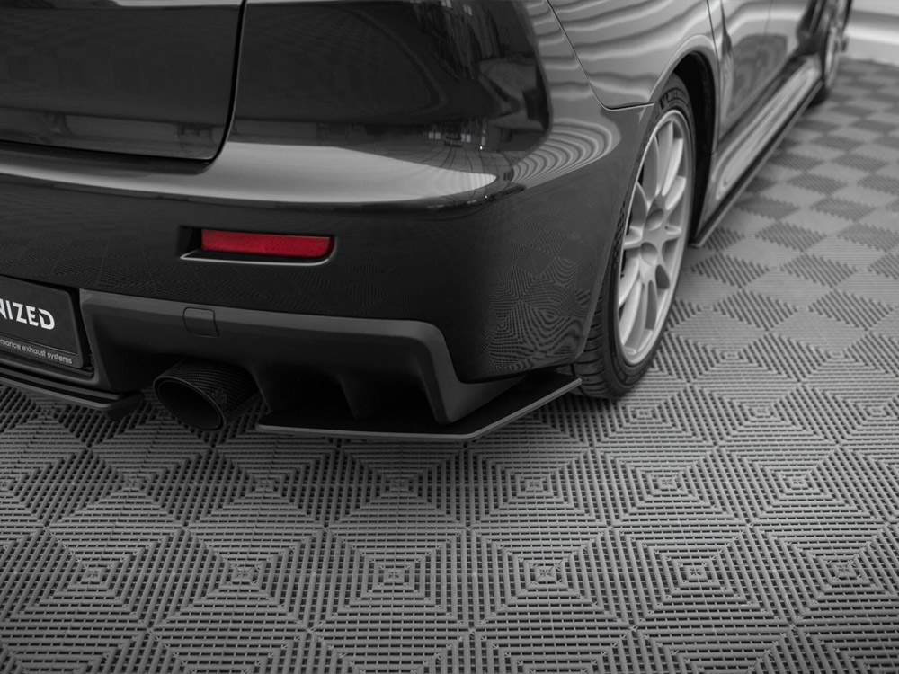 Street Pro Rear Side Splitters Mitsubishi Lancer EVO X - 4 
