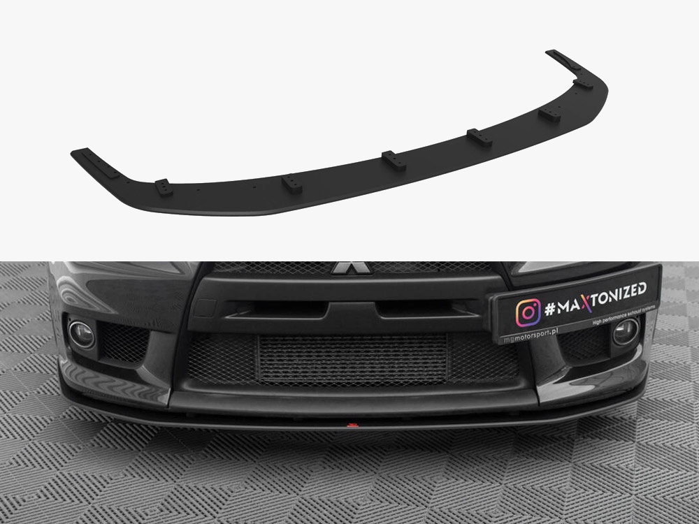 Street PRO Front Splitter Mitsubishi Lancer EVO X - 1 
