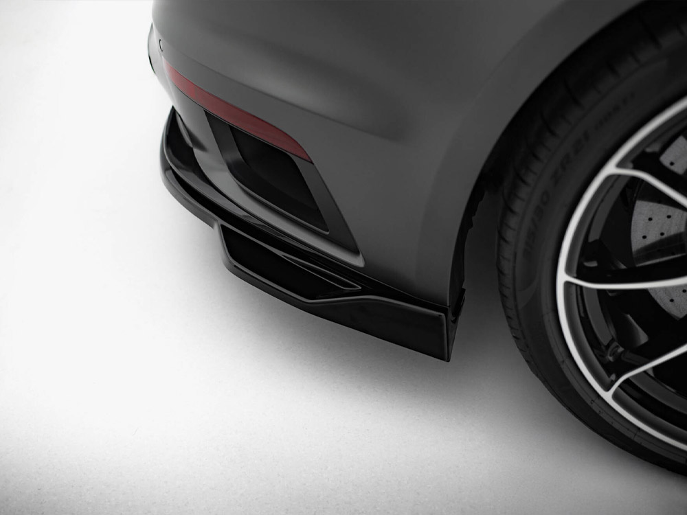 Rear Splitter (Vertical Bars) Porsche 911 Turbo S Sport Package 992 - 5 