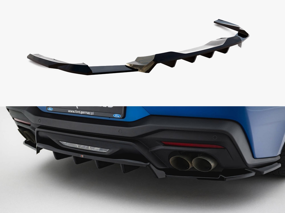Rear Splitter (Vertical Bars) Ford Mustang GT Mk7 - 1 