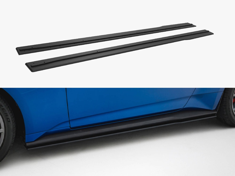 Street PRO Side Skirts Diffusers Ford Mustang GT Mk7 - 1 