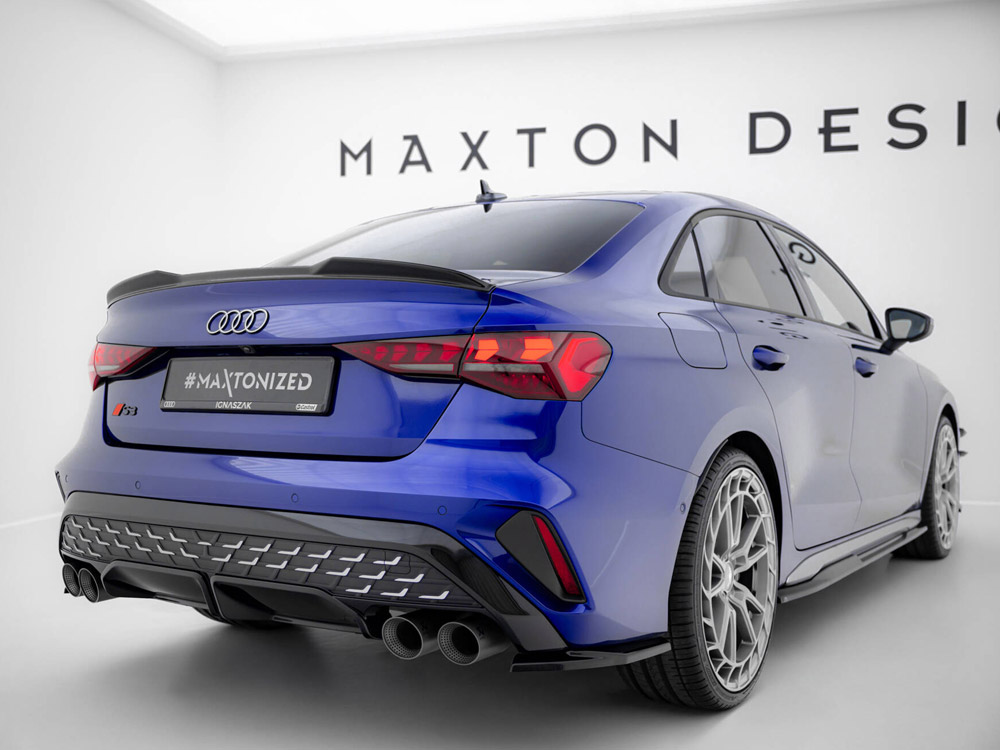 Spoiler CAP 3D Audi A3 S-Line Sedan / S3 Sedan 8Y Facelift - 2 