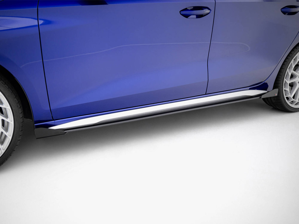 Street PRO Side Skirts Diffusers + Flaps Audi A3 S-Line Sedan / S3 Sedan 8Y Facelift - 3 