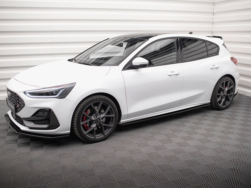 Side Skirts Diffusers V.3 Ford Focus ST / ST-Line Mk4 Facelift - 2 