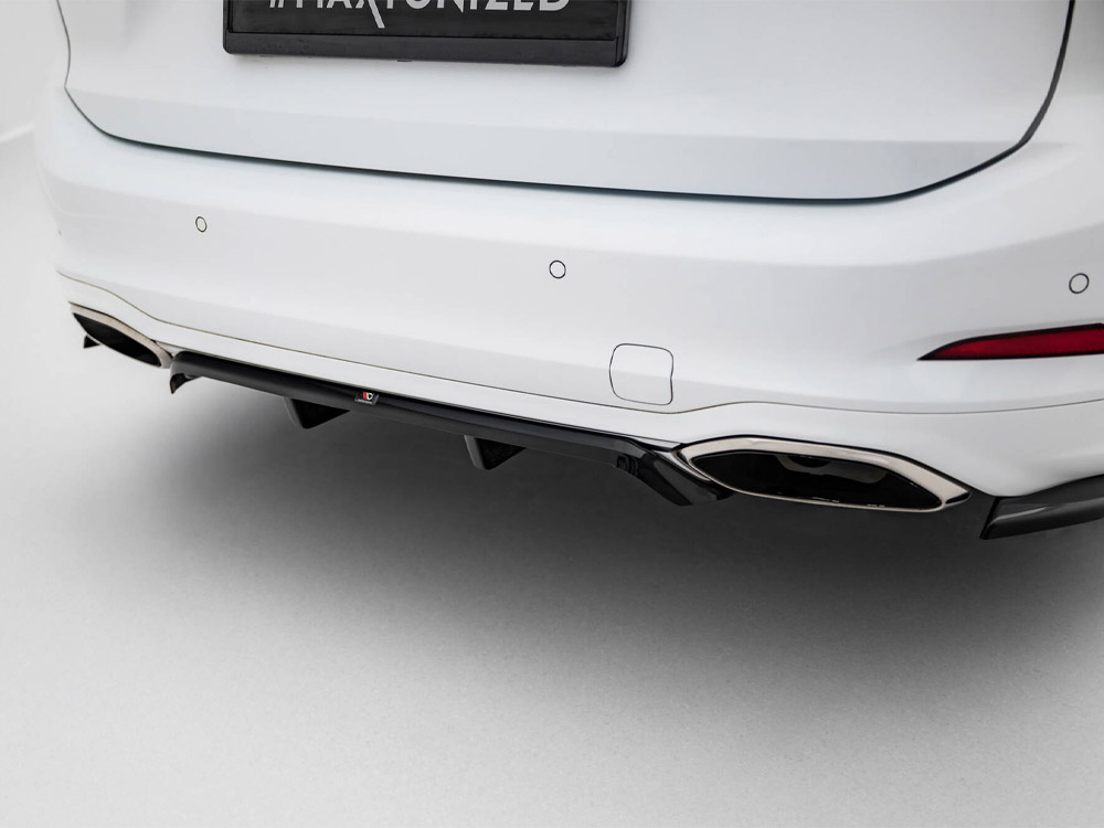 Rear Splitter (Vertical Bars) Ford Focus Vignale Estate Mk4 - 3 