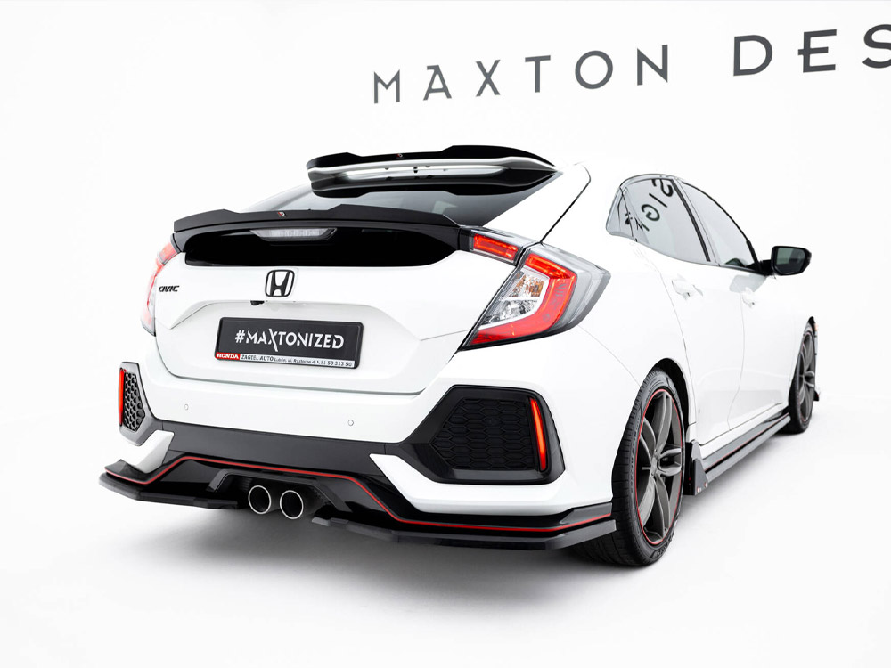 Rear Splitter Honda Civic Sport Mk10 - 2 