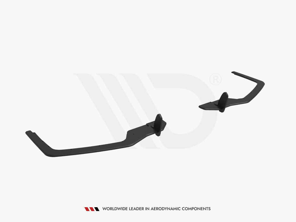 Street Pro Rear Side Splitters Honda Civic Sport Mk10 - 5 