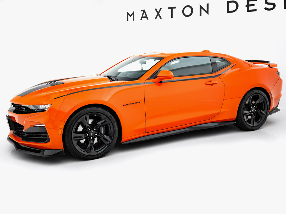 Side Skirts Diffusers V.1 Chevrolet Camaro SS Mk6 Facelift - 2 