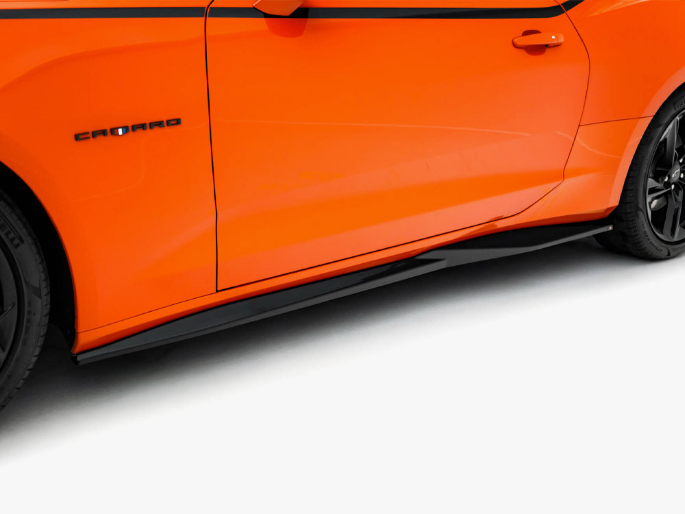 Side Skirts Diffusers V.1 Chevrolet Camaro SS Mk6 Facelift - 4 