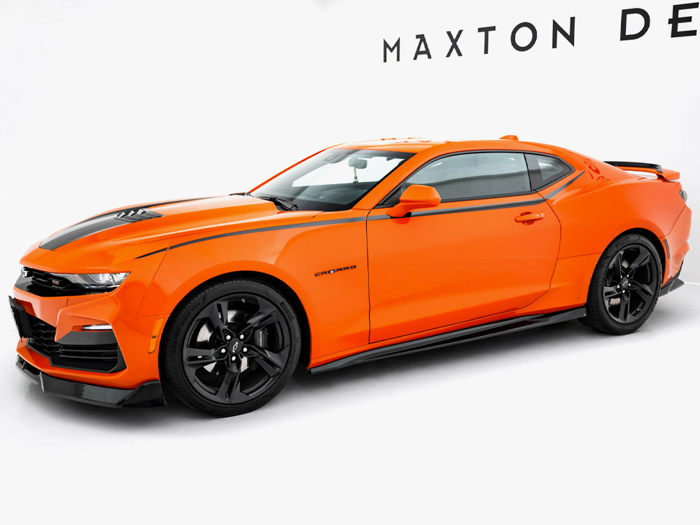 Side Skirts Diffusers V.2 Chevrolet Camaro SS Mk6 Facelift - 2 