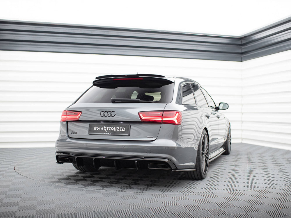 Spoiler CAP Audi A6 C7 Avant S-Line / S6 C7 Preface / Facelift - 6 