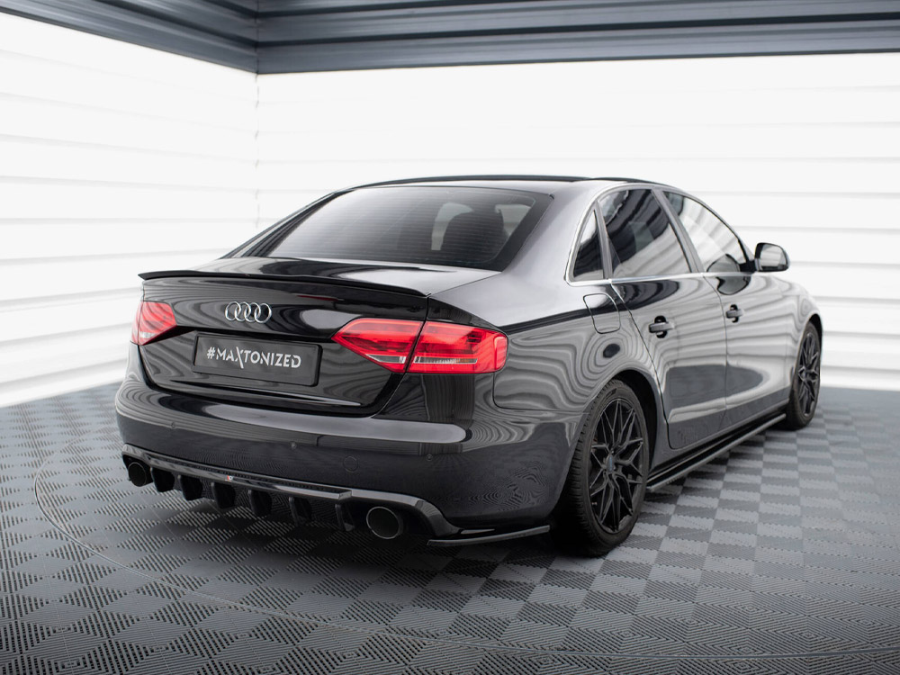 Rear Valance Audi A4 B8 (Version with single exhausts on both sides) - 2 